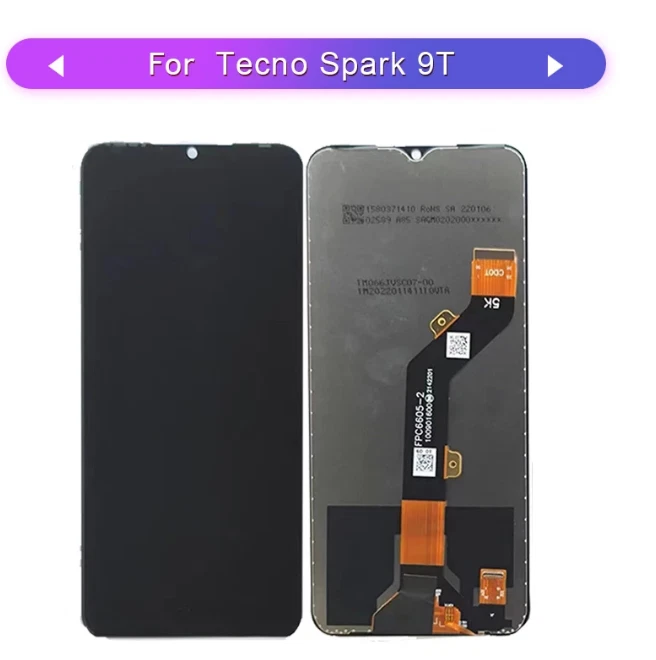 Para Tecno Spark 9T KH6 6.6" LCD Disney Pantalla Táctil Digitalizador Repuesto Negro Foto 1 de 1