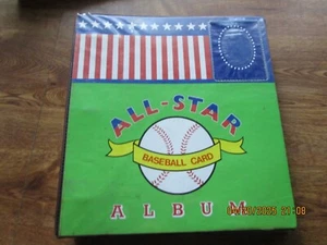 ALL-STAR BASEBALL ALBUM. AN ASSORTMENT OF 468 BASEBALL TRADING CARDS. VG to NM. - Picture 1 of 7