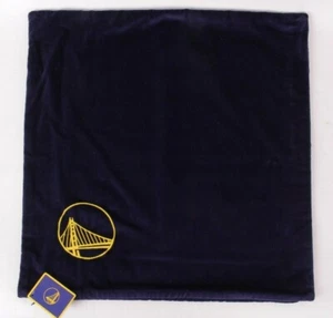 West Elm Golden State Warriors 20" pillow cover, navy blue velvet - Picture 1 of 4