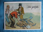 1890s Humorous Cartoon Miners/Mining Tools TAKE YOUR PICK Reproduction # 344 AD