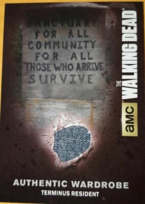 🔥💥THE WALKING DEAD S4 TERMINUS RESIDENT WARDROBE COSTUME M57👀💥🔥 - Image 1 of 2