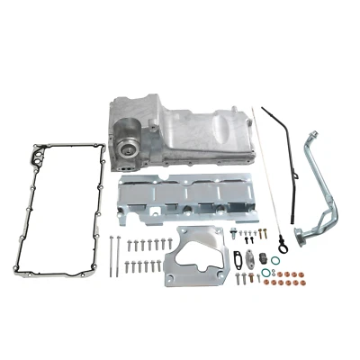 Engine Oil Pan Kit For Chevy GM LS1 LS3 LSA LSX Performance Muscle Car 19212593 - Image 1 of 4