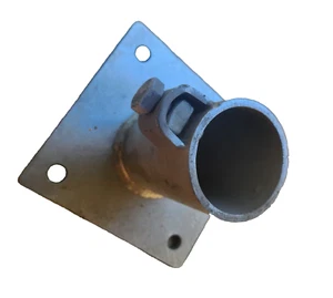 Base de tubo OD de 2-7/8"" brida pie de zapato para base de poste de tubo - Imagen 1 de 4