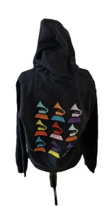 Sudadera con capucha multicolor manga larga pulóver desteñido Grammy - Imagen 1 de 9