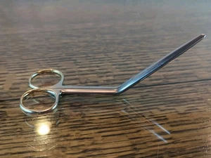Diamond Pencer Curved Surgical ENT Foman Dorsal Scissors 5.5" - Picture 1 of 15