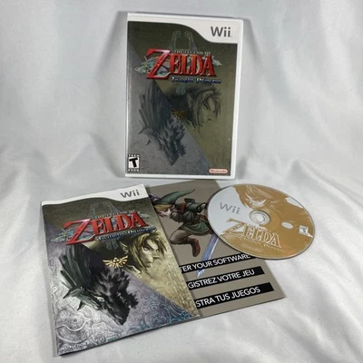Nintendo Wii - The Legend of Zelda Twilight Princess - Complete w/ Manual Tested - Image 1 of 4