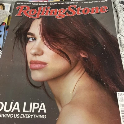 Rolling Stone Magazine February 2024 Dua Lipa IS Giving Us Everything - Image 1 of 4