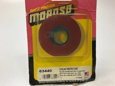 Kit restritor de saída de água Moroso 63440 0,625", 0,750", 1" para Chevy, Ford V8 - Imagem 1 de 3