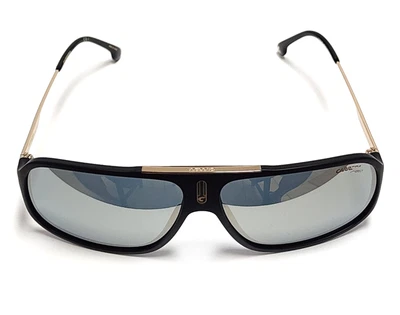 Gafas de sol Carrera Cool 65 edición especial marco negro dorado lentes espejadas 146JO Foto 1 de 4