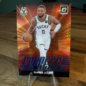 2024-25 Donruss Optic Damian Lillard Express Lane Blue Hyper Prizm /175 #14 - Bild 1 von 4