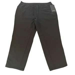Lululemon Men's Relaxed-Fit French Terry Jogger Pants Black, Size XXL NWT - Picture 1 of 8