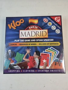 KLOO Race To Madrid Parla Gioco Spagnolo *NUOVO SIGILLATO* - Foto 1 di 2