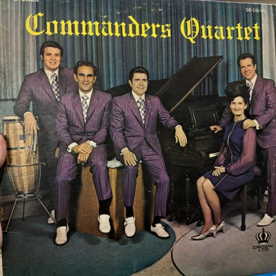 RARE LP Southern Gospel Commanders Quartet Rick Fair Alabama - Image 1 of 2
