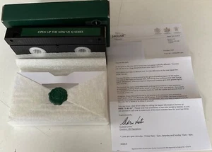 JAGUAR CARS PRE LAUNCH VHS VIDEO FOR XJ V8 range . - Picture 1 of 11