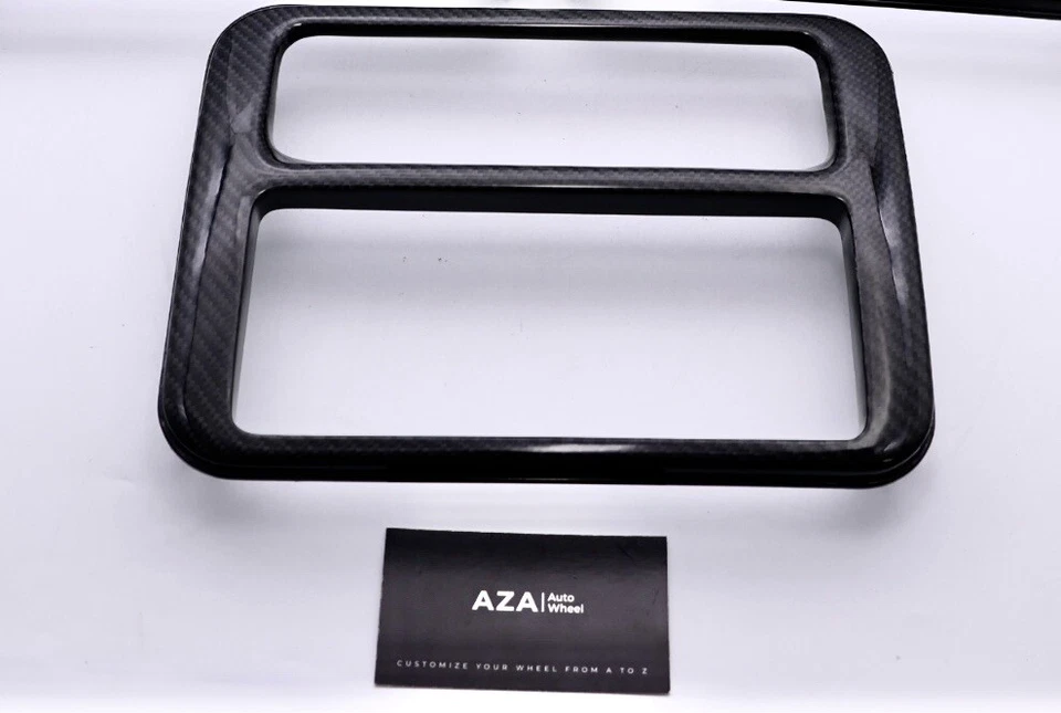 1993-2002 Firebird Trans Am Radio bezel Climate Control Dash Trim Carbon Fiber - Image 1 of 1