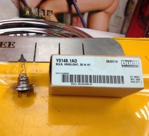 Genuine Buell 03-10 Lightning Ulysses 55 W Headlight Bulb - Picture 1 of 4