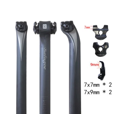 Full Carbon Road MTB Bicycle Seatpost 5/20 Degree 27.2/30.8/31.6mm Seat Tube - Image 1 of 4