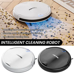 3IN1 Automatic Mopping Robot Vacuum Cleaner Remote Control Carpet Floor Sweeping - Picture 1 of 18