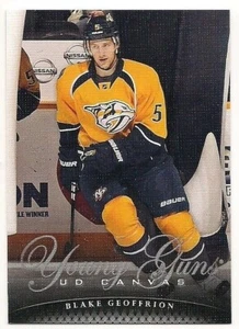 Blake Geoffrion 11-12 Upper Deck 1 Young Guns Rookie Card UD Canvas - Bild 1 von 1