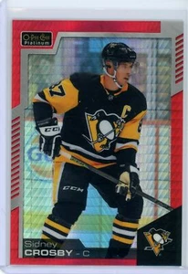 SIDNEY CROSBY - 20/21 O-PEE-CHEE PLATINUM Matte Pink PREVIEW #/99 UNANNOUNCED - Picture 1 of 1
