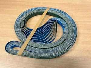 PACK DE 10 CORREAS DE GRANO 15MM X 1525MM NORTON CERÁMICA R929 - Imagen 1 de 2