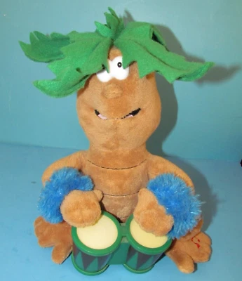 Cuddle Barn Rare "Palm Tree Petey" Singing Animated Plush Light-Up Bongos Works - Image 1 of 4