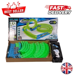 RC Ferngesteuerter Glow In The Dark Rapid World Show My Stunt Hot Wheels Rennwagen - Bild 1 von 15