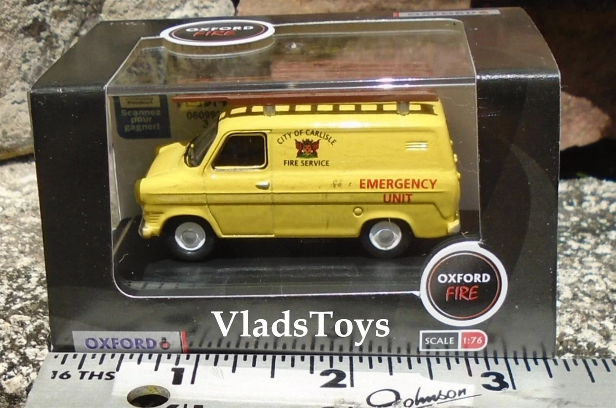 Modellino Ford Transit Connect Van In Scala 1:76 OO Gauge - Oxford Diecast, Nuovo