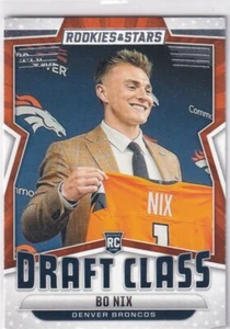 2024 Panini Rookies & Stars NFL No. DC-BNX Bo Nix Rookie Draft Class - Picture 1 of 2