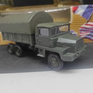 Solido militaire camion Berliet GBC 8 KT 6X6 Gazelle n°6140 1/50 original boite - Foto 1 di 10