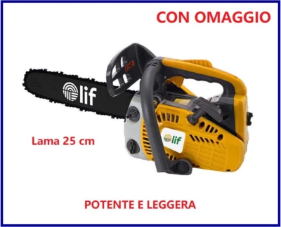 Motosega da per potatura pota a scoppio 25 cc con lama 25 cm professionale - Immagine 1 di 3