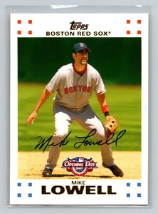 2007 Topps Opening Day #14 Mike Lowell Boston Red Sox Baseball Card