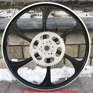 CDHPOWER 26" Aluminum Rear Mag Wheel Rim & 56T Sprocket Gas Motorized Bicycle - Picture 1 of 20