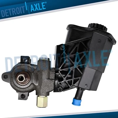 Power Steering Pump with Reservoir for 2003 2004 - 2007 Dodge Ram 2500 3500 4000 - Image 1 of 4