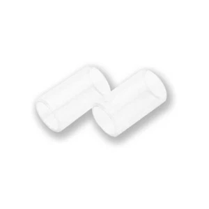 EKWB EK-HD vorgeschnittenes Acrylrohr mit 2 Schlitzen, 10/12 mm, klar, 2er-Pack - Bild 1 von 2