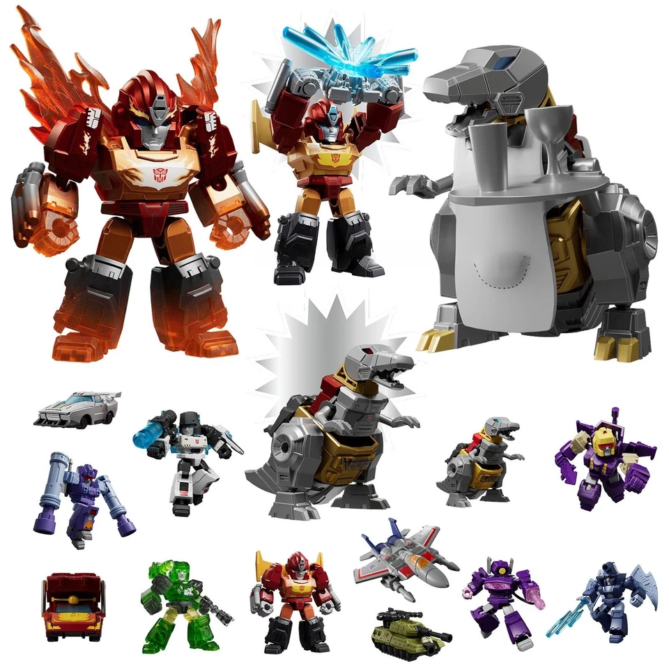 Figura de acción Blokees Transformers Defender versión 04 Tyrants Fury caja ciega Foto 1 de 4