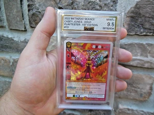 AGS 9.5 MetaZoo Casey Jones PLAYTESTER Seance 13/165 Holo Rare MINT+ - Imagen 1 de 6