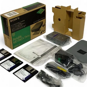 SONY MDH-10 Portable MD Data Drive Walkman Recorder Japan Rare Vintage Complete - Bild 1 von 14