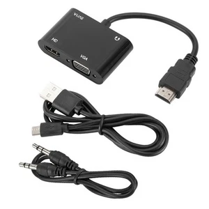 1080P 1 in 1 Out zu VGA -Konverter Computerprojektion zu -Adapter FüR -Pro9040 - Bild 1 von 7