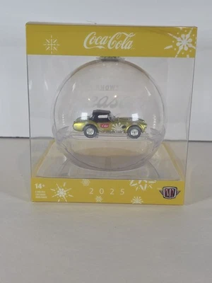 2025 M2 Machines Christmas Ornament Coca Cola 1965 Ford Shelby Cobra - Image 1 of 4