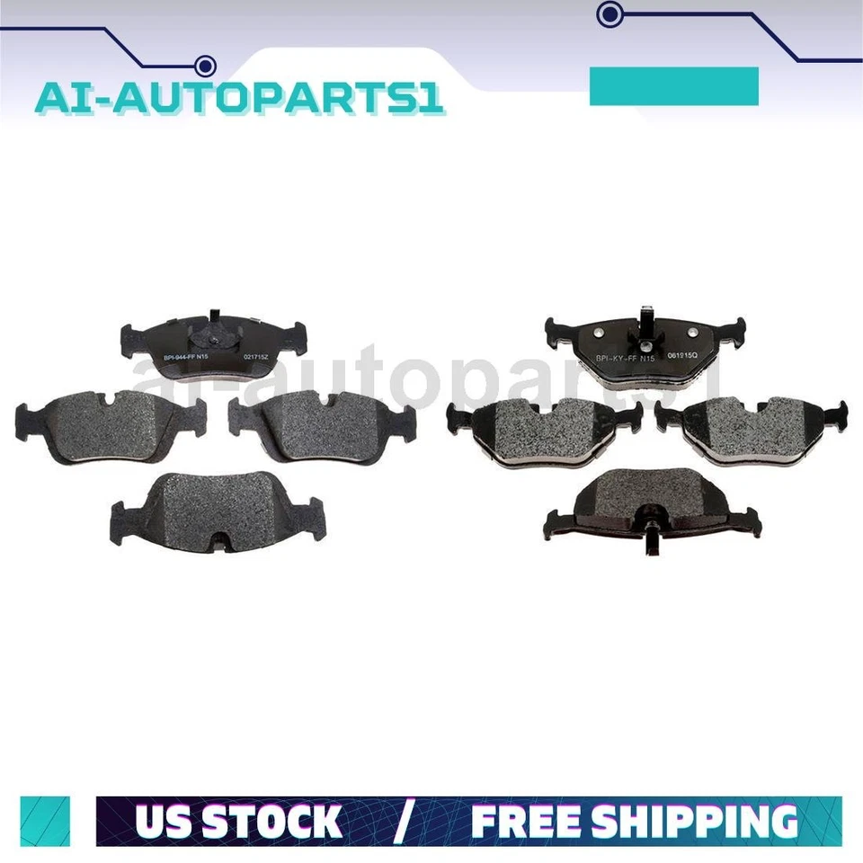 Kit pastillas freno delantero trasero bmw 318i 1992 1993 1994 1995 Foto 1 de 4