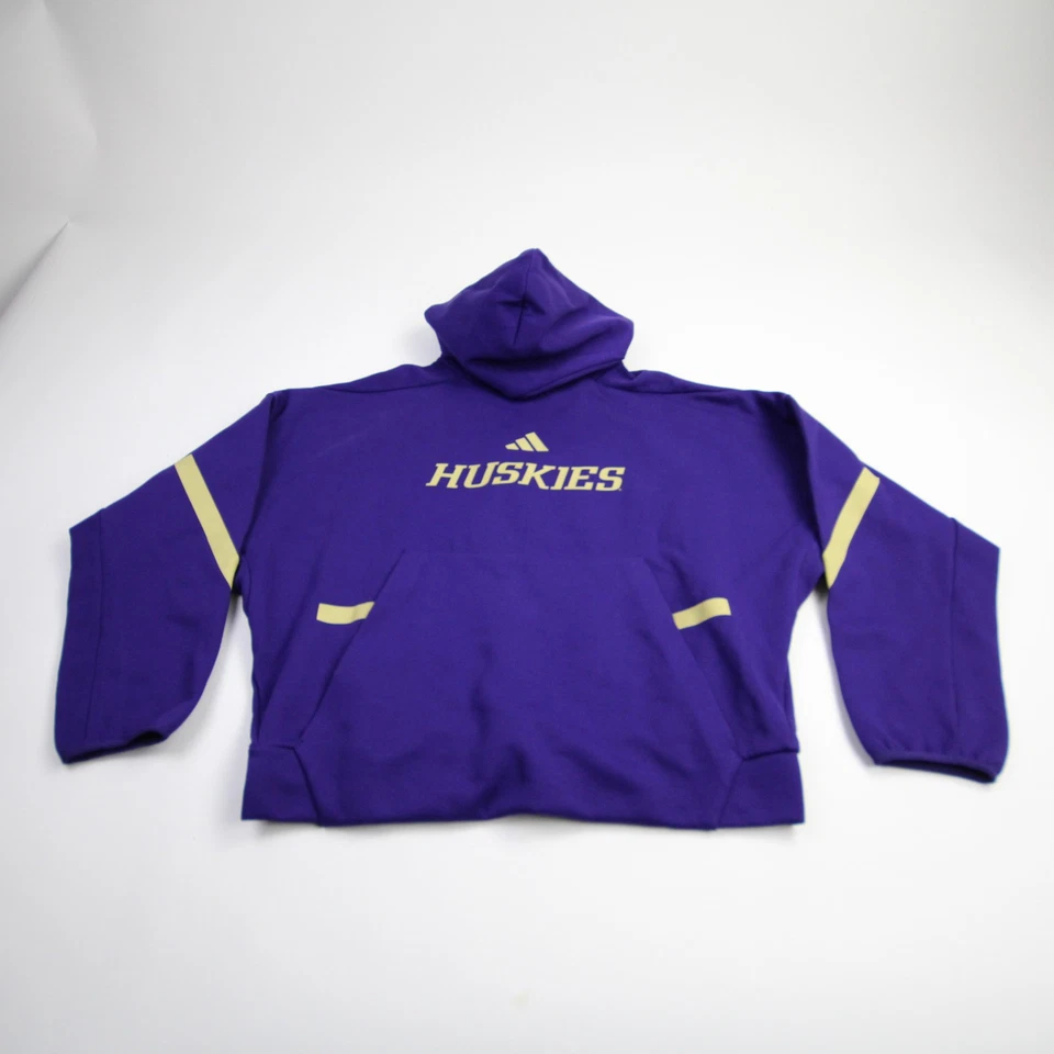 Washington Huskies Adidas Sudadera Para Mujer Púrpura Nueva Foto 1 de 1
