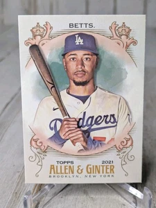 2021 Topps Allen & Ginter's Mookie Betts #92 Dodgers - Picture 1 of 2