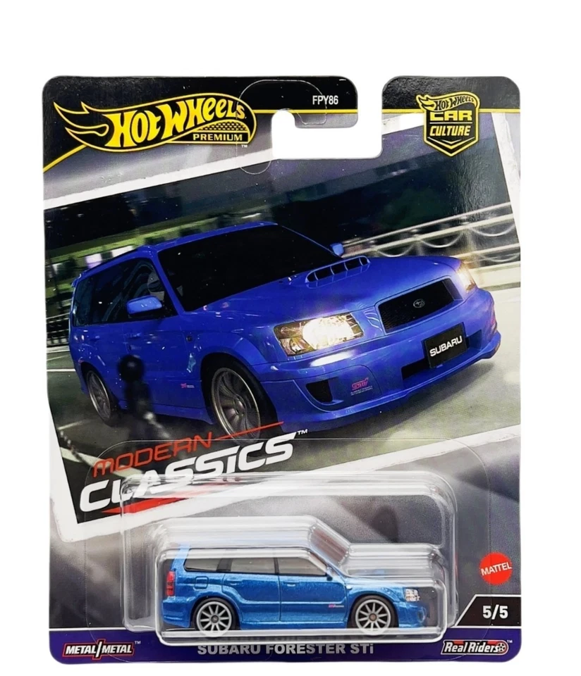 Hot Wheels Subaru Forester STi Modern Classics FPY86-961 E 1/64 - Image 1 of 1