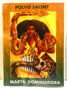 Polvo Bustina Esotérico MARTA DOMINADORA Para Dominar ST. MARTHA PolvereDominazione - Foto 1 di 2
