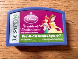 NEW Leapfrog Leapster Learning System Disney Princess Worlds of Enchantment Game - Picture 1 of 1