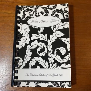 New Orleans Louisiana Cajun Creole Spiral Cookbook Christian Ladies DeGaulle Dr - Imagen 1 de 17