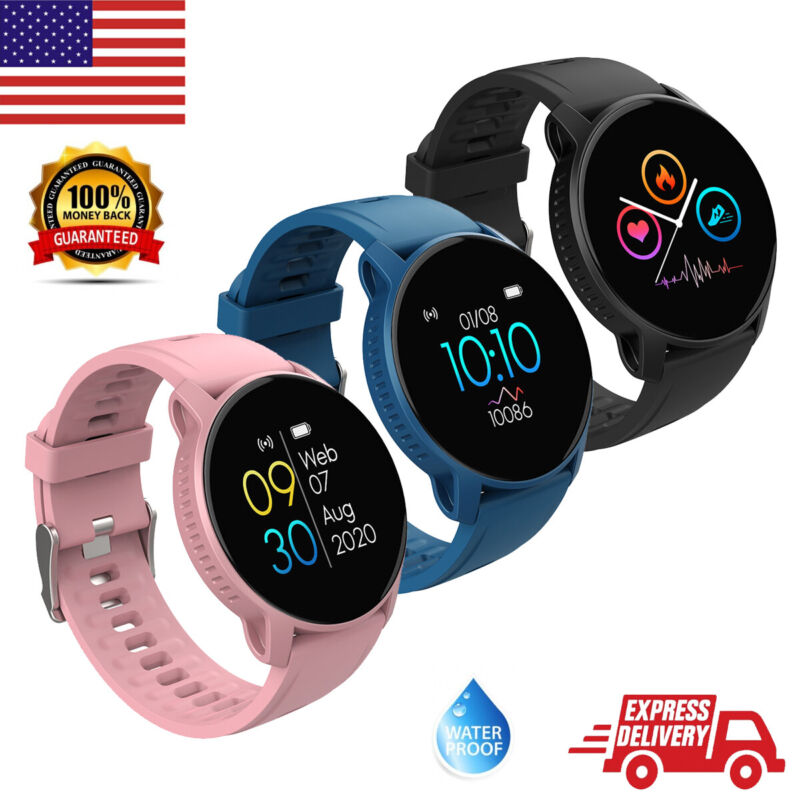 Online Sale Smart Watch Men Women Fitness Tracker Heart Rate Watch for Android iPhone iOS
