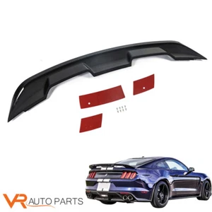 Fit For 2015-2021 Ford Mustang Coupe GT500 Style Rear Trunk Spoiler Tail Wing - Picture 1 of 12