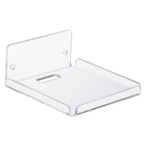 4" Small Floating Shelves Clear Acrylic Shelves for Wall Clear Wall Shelf Shelve - Picture 1 of 7